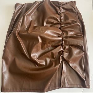Brown skirt
